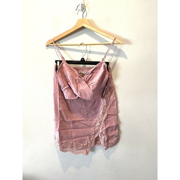 New Free People Va Va Voom Set Bliss Blush Crop - Picture 6 of 12